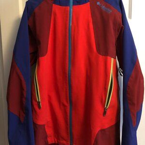 Columbia Titanium Triple Trail Shell Skiing Jacket Omni heat